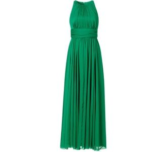 Emerald Green Badgley Mischka gown (size 0)